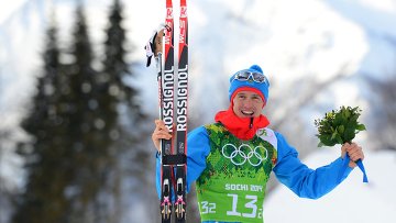 Олимпийский чемпион российский лыжник Никита Крюков стал отцом