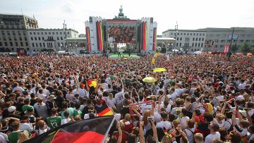 Немцы за время ЧМ по футболу выпили рекордное количество пива